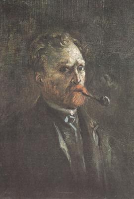 Vincent Van Gogh Self-Portrait with Pipe (nn04) Sweden oil painting art